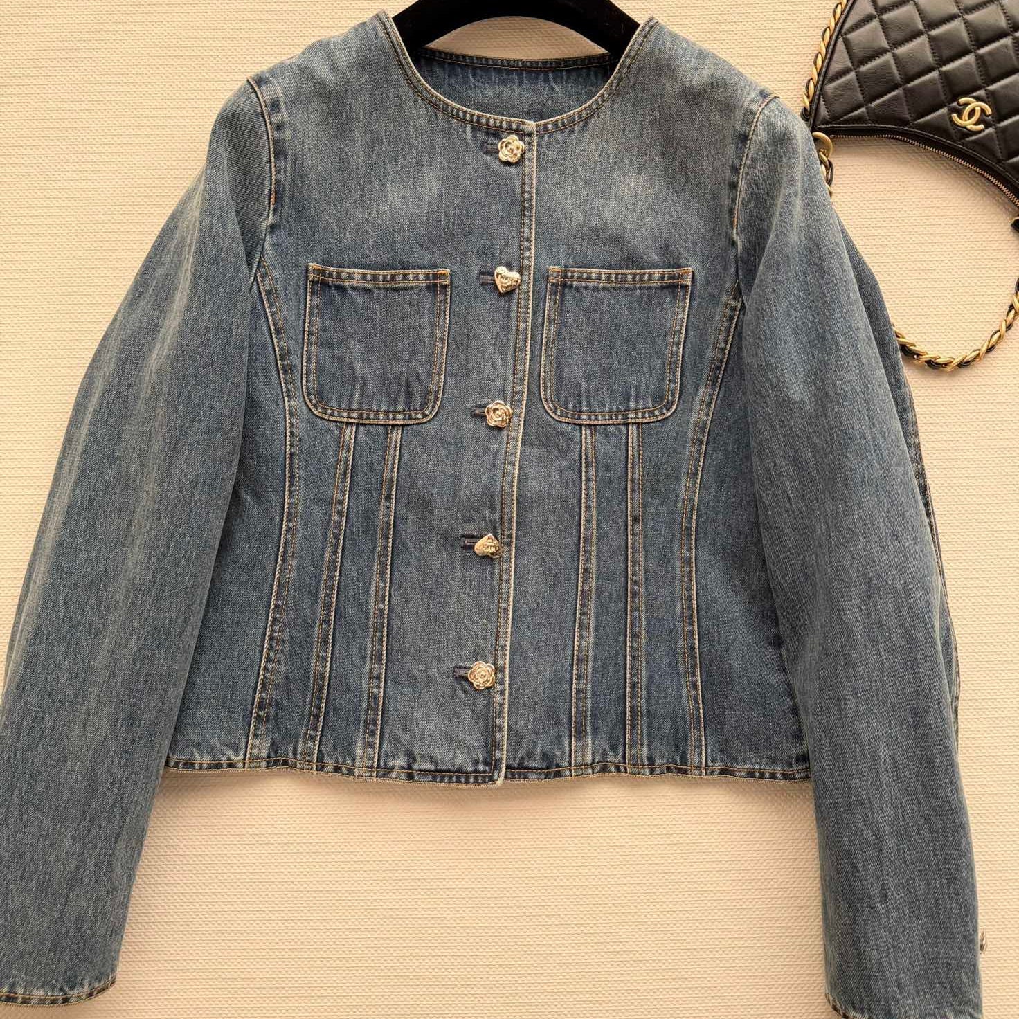 CHANEL 26S DENIM JACKET 713