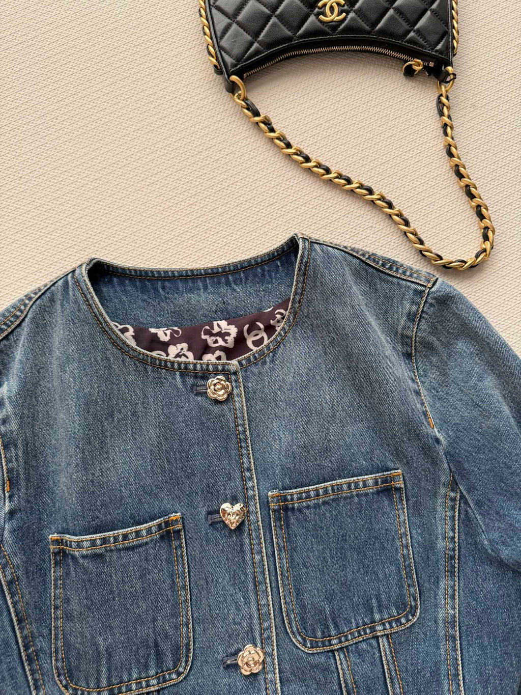 CHANEL 26S DENIM JACKET 713