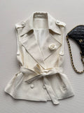 CHANEL 26S SLEEVELESS BLAZER 707