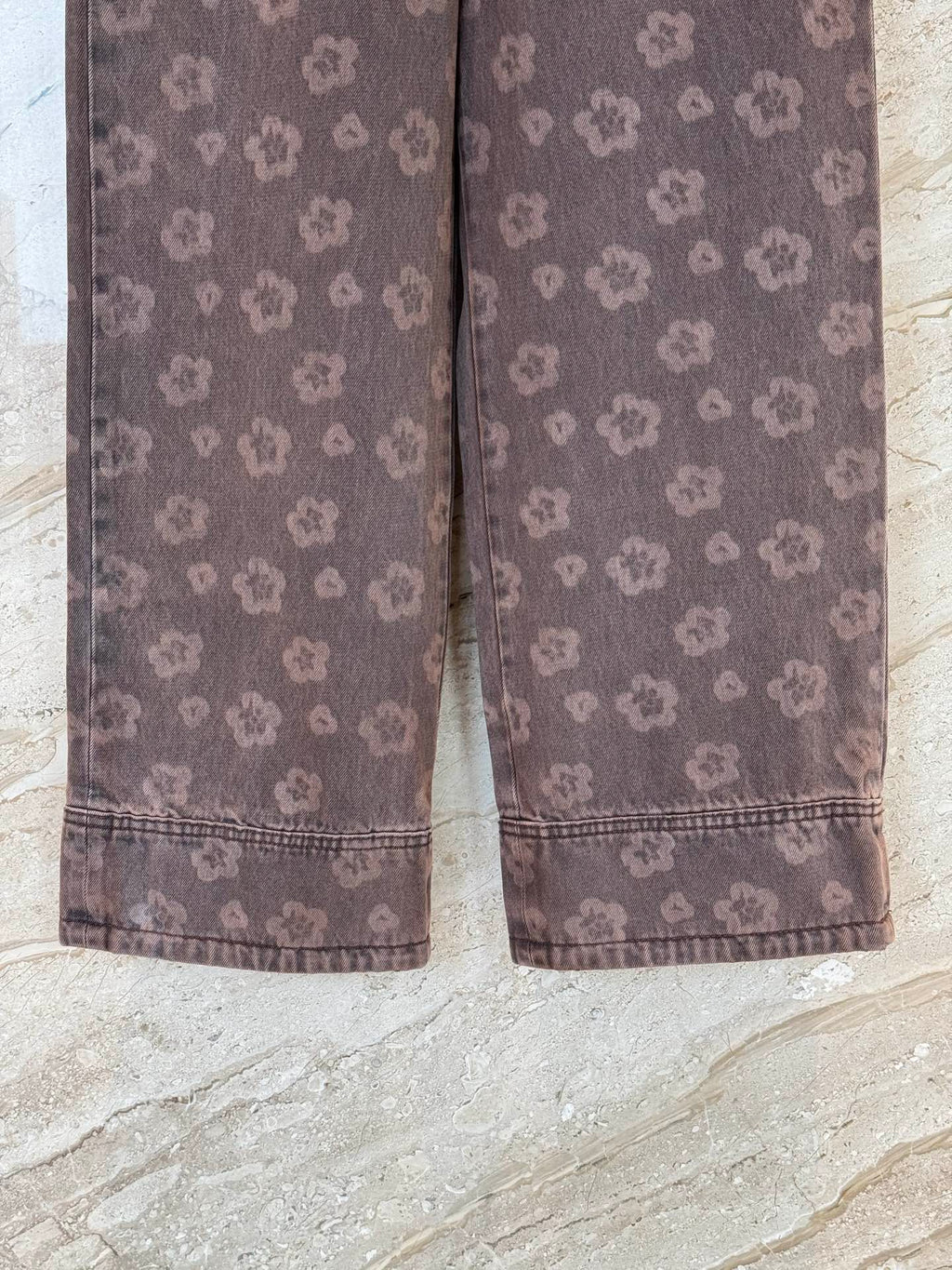 CHANEL 25S RETRO FLORAL JEANS 316