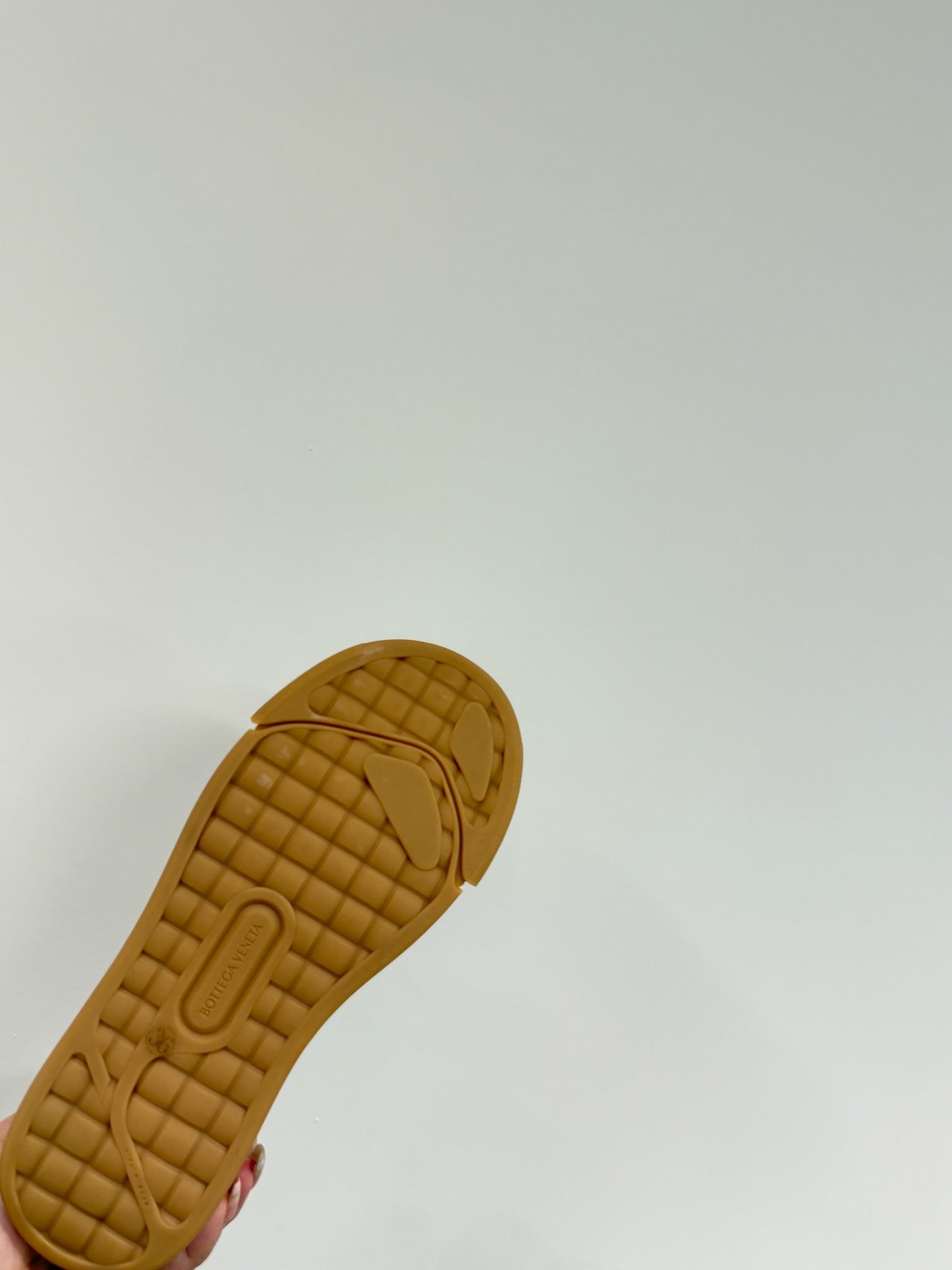 BOTTEGA VENETA VULCAN PLATFORM SNEAKER IN BLACK CANVAS
