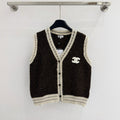 CHANEL 26S SLEEVELESS KNIT BLAZER 741