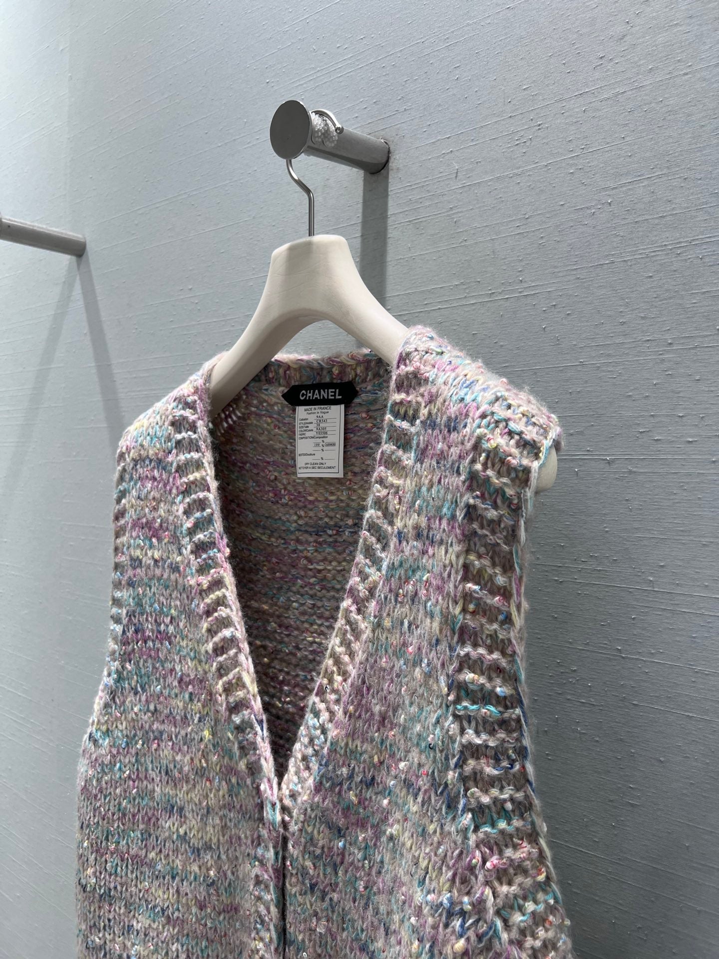 CHANEL 25S WOOL VEST 298
