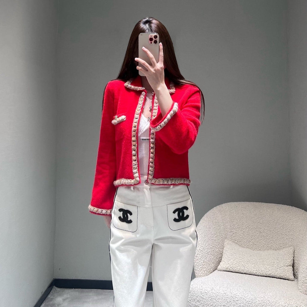 CHANEL 26S SHORT TWEED JACKET 659