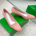 BOTTEGA VENETA BOOGIE JAGUAR-PRINTED CALF HAIR PUMPS 45 MM ROSE PINK
