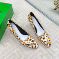 BOTTEGA VENETA BOOGIE JAGUAR-PRINTED CALF HAIR PUMPS 45 MM LEOPARD PATTERN