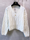 CHANEL 26S V-NECK SWEATER 656