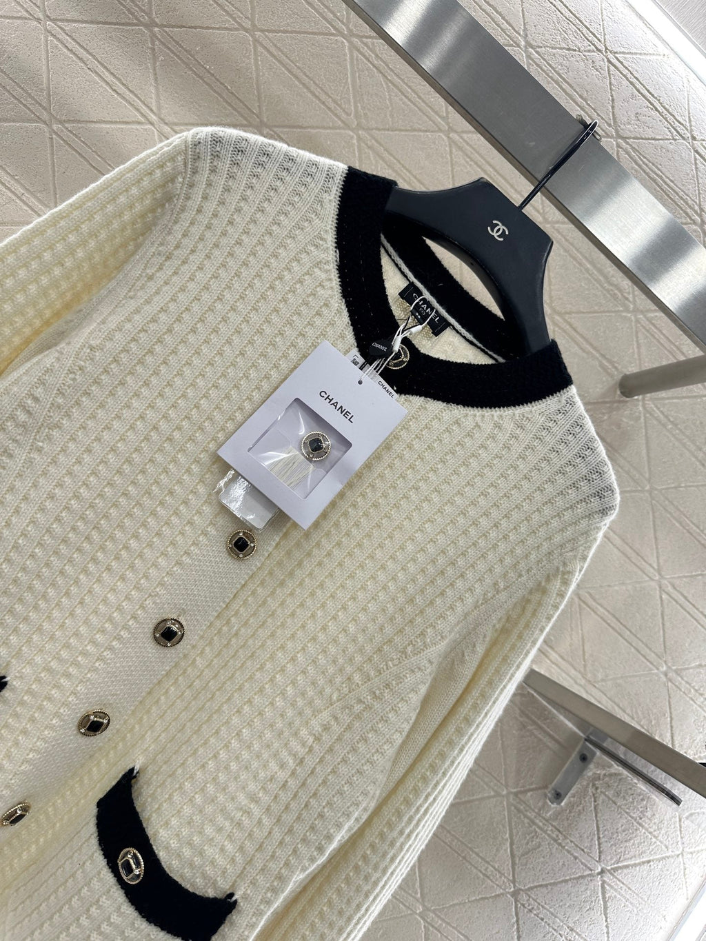 CHANEL 25S KNITTED CARDIGAN 644