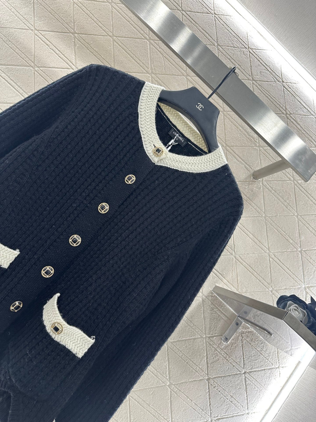 CHANEL 25S KNITTED CARDIGAN 645