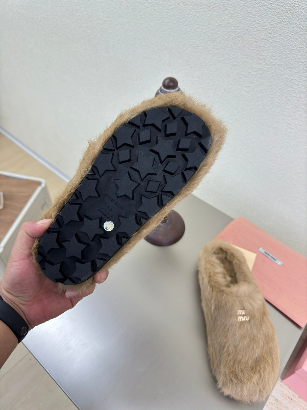 PEANUT RABBIT FUR MULES