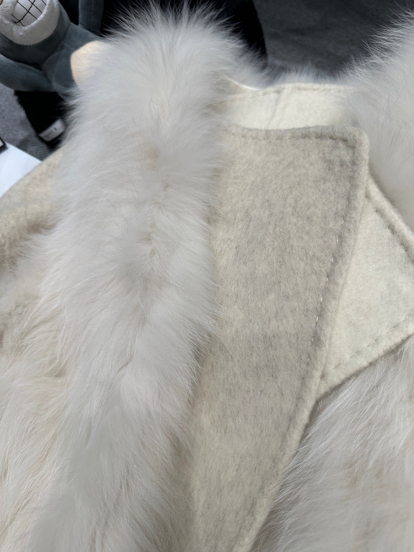 CHANEL 25S REVERSIBLE FOX FUR JACKET 592