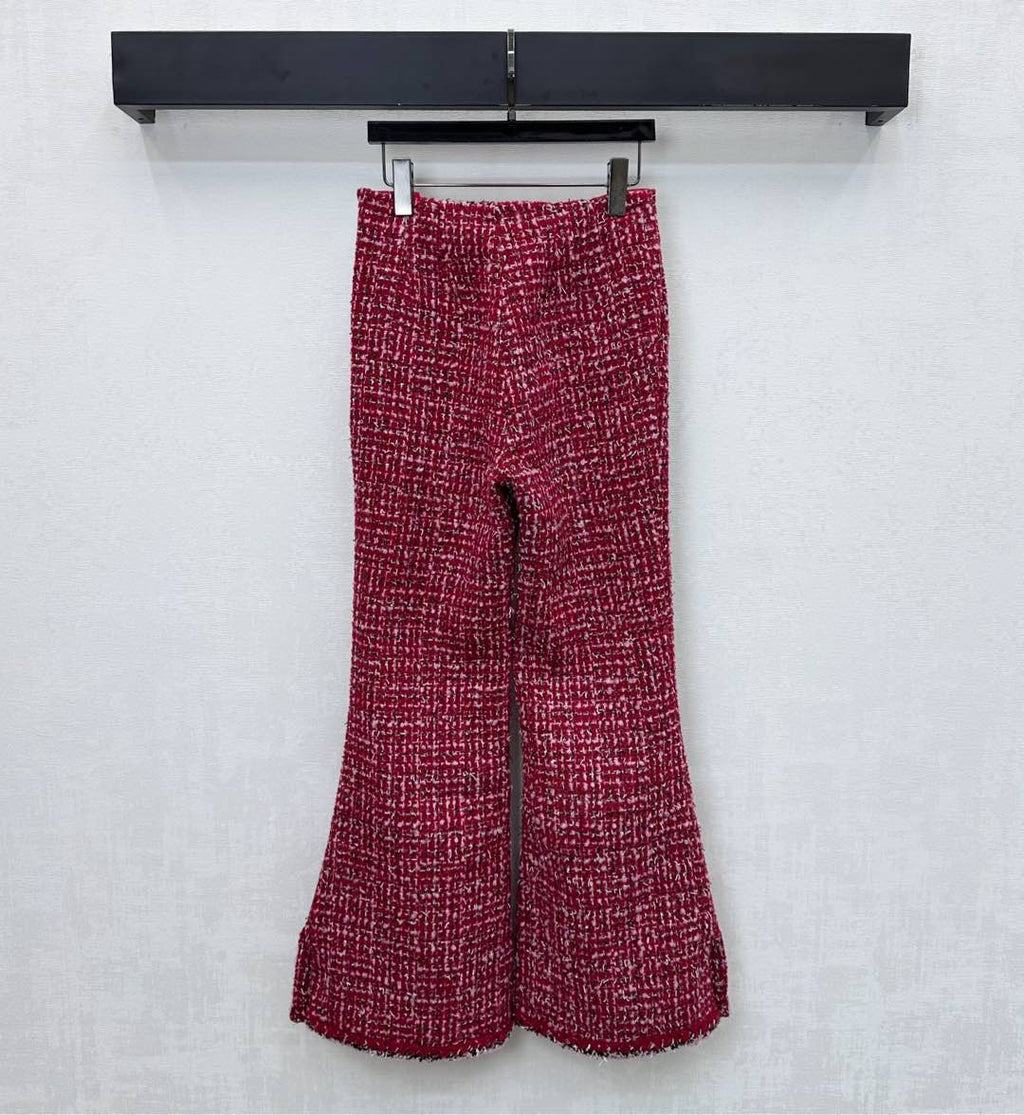CHANEL 25S HIGH-WAISTED DRESS TROUSERS 309