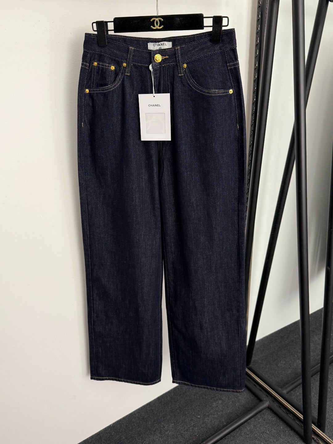 CHANEL 25S HIGH-WAISTED SKINNY JEANS 565