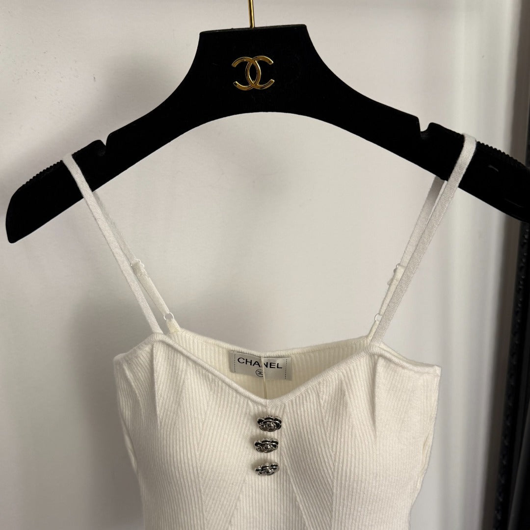 CHANEL 25S SPAGHETTI STRAP TOP 559
