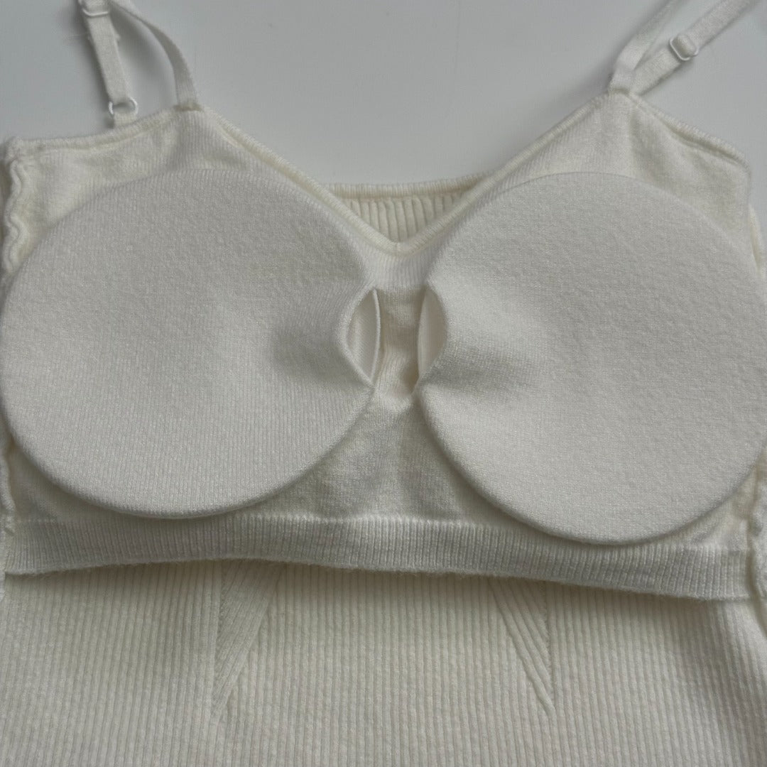 CHANEL 25S SPAGHETTI STRAP TOP 559