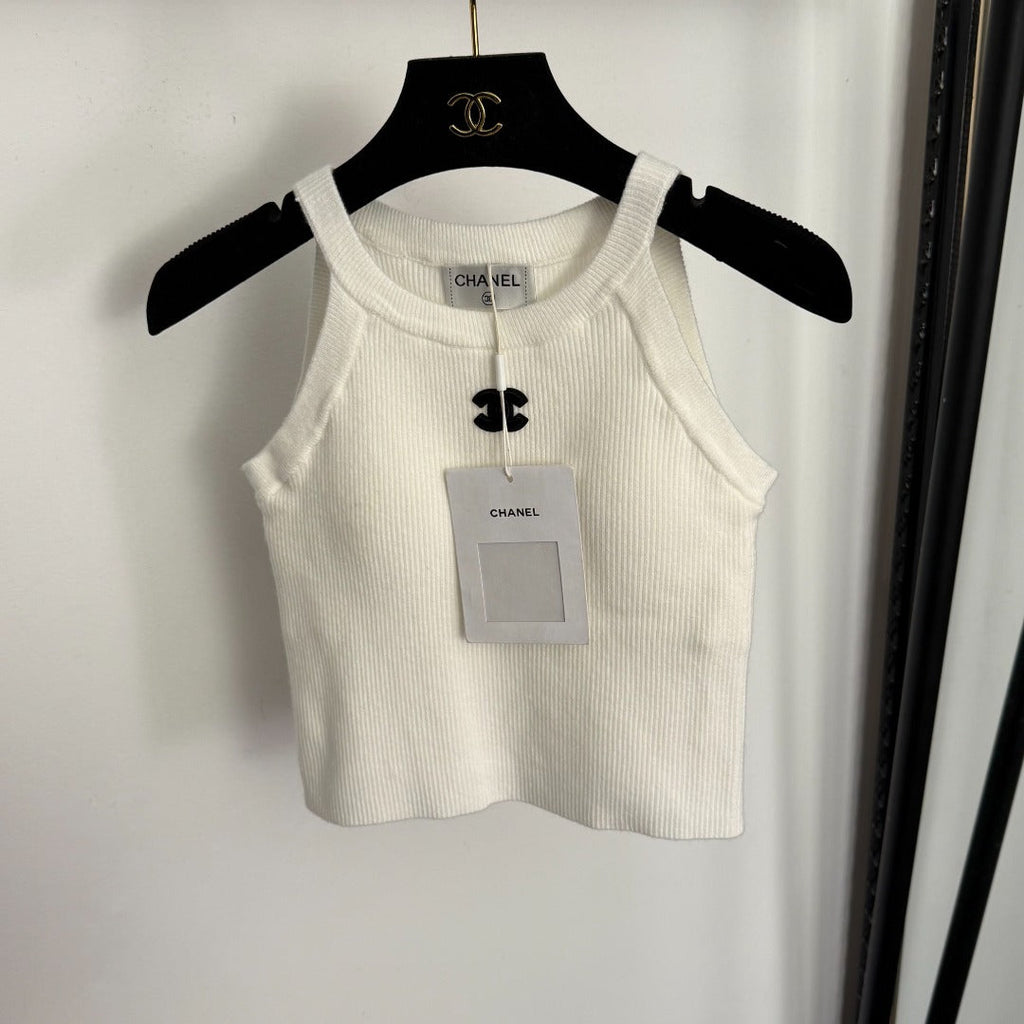 CHANEL 25S HALTER NECK TOP 556