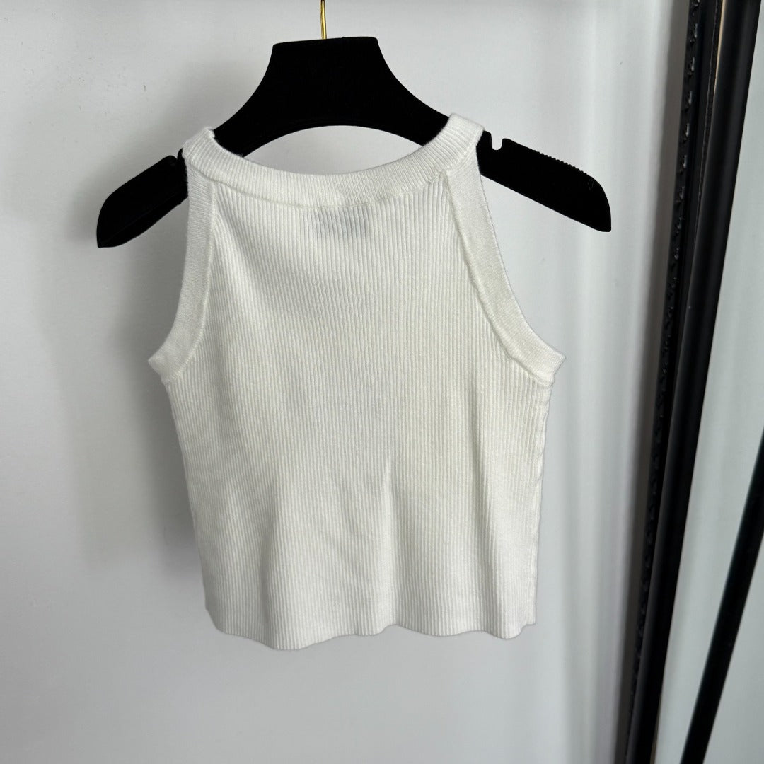 CHANEL 25S HALTER NECK TOP 556