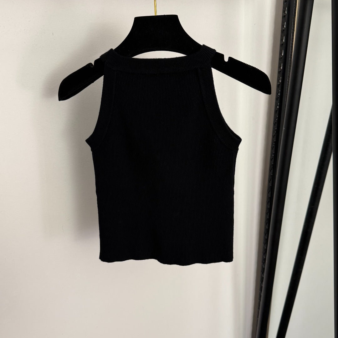 CHANEL 25S HALTER NECK TOP 557