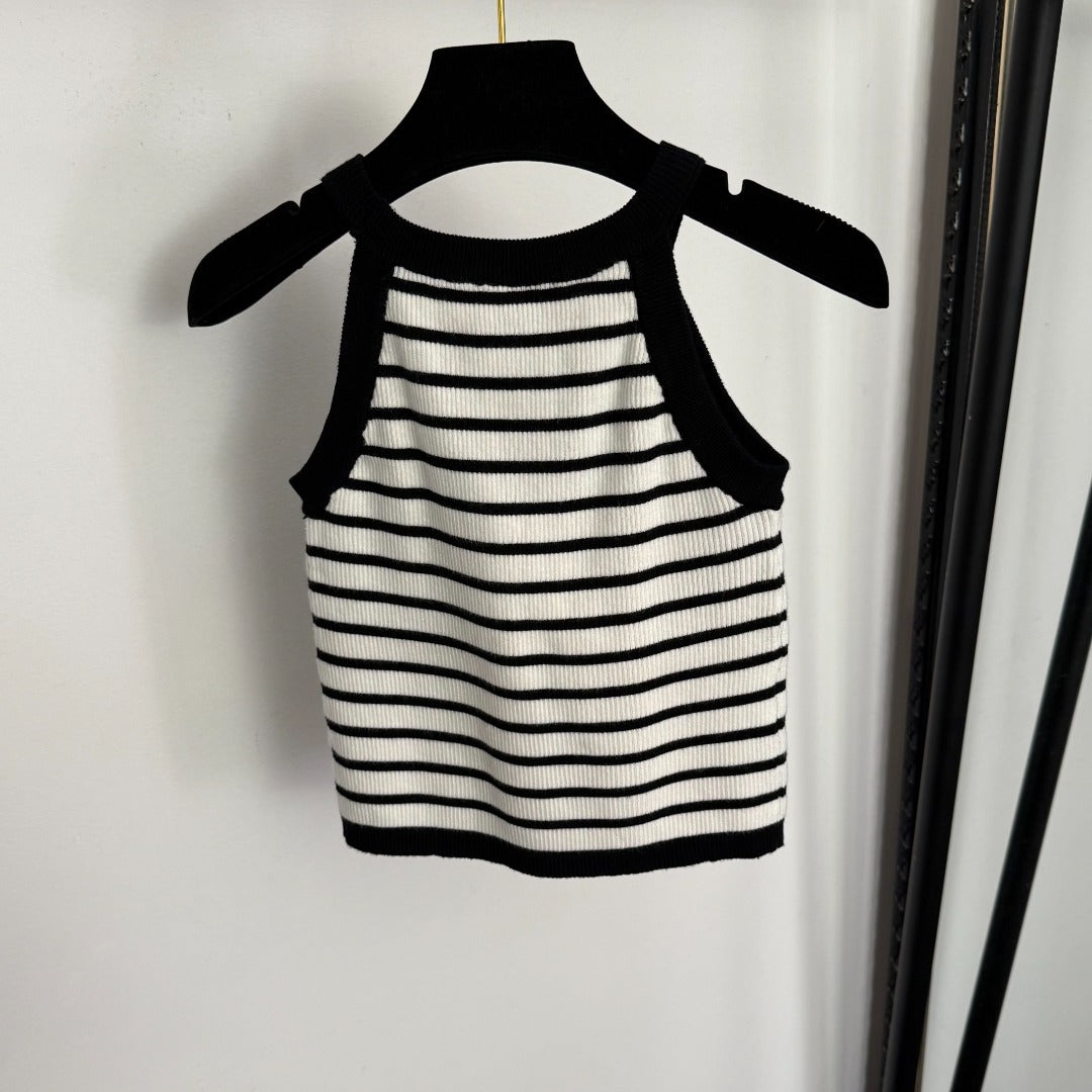 CHANEL 25S HALTER NECK TOP 558