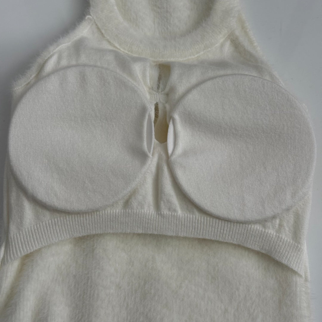 CHANEL 25S HALTER NECK TOP 554