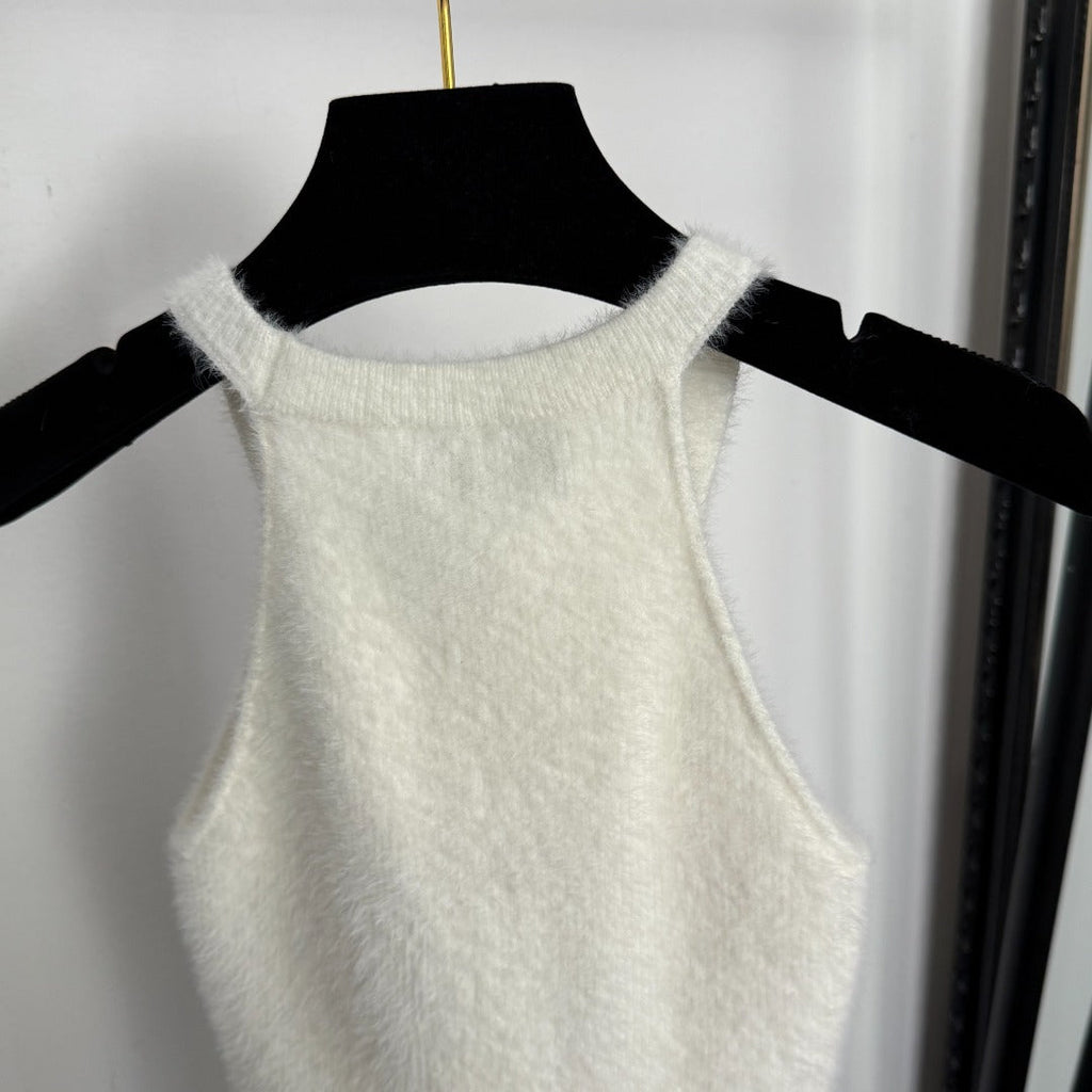 CHANEL 25S HALTER NECK TOP 554