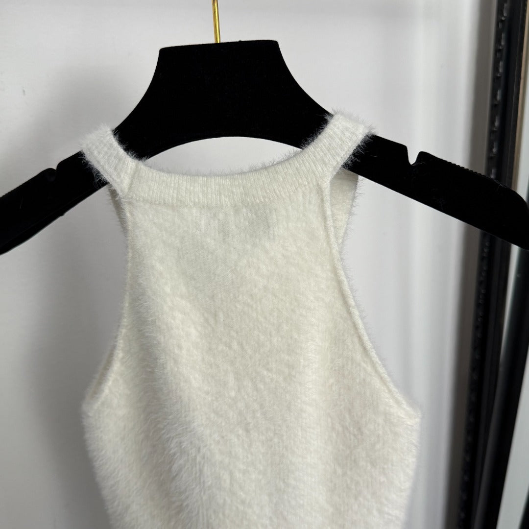 CHANEL 25S HALTER NECK TOP 554