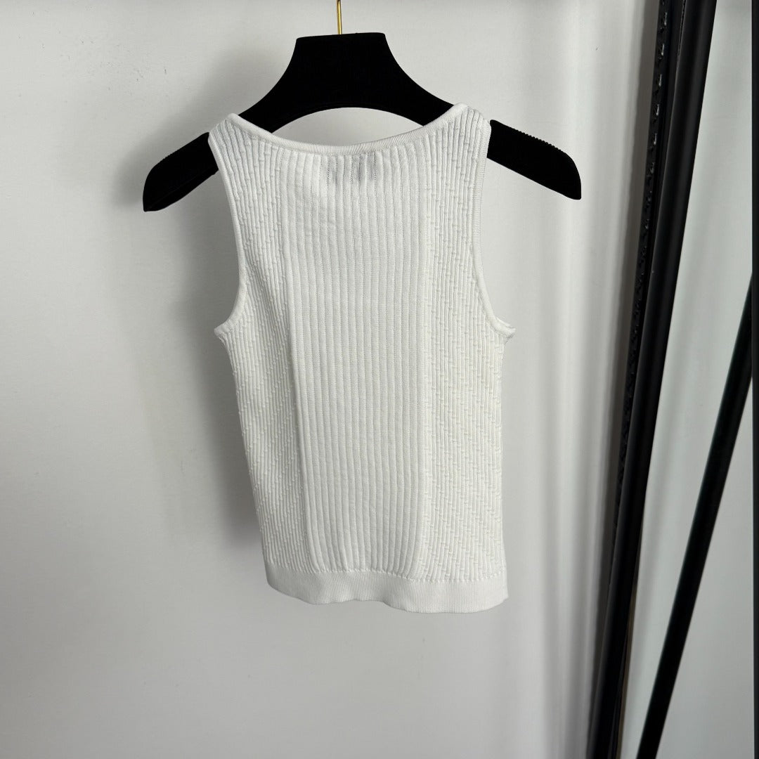 CHANEL 26S KNIT TANK TOP 750