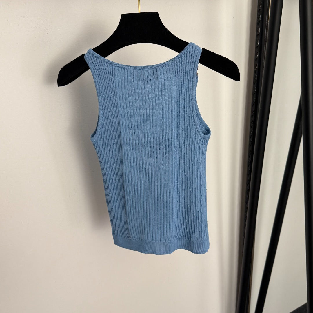 CHANEL 26S KNIT TANK TOP 752