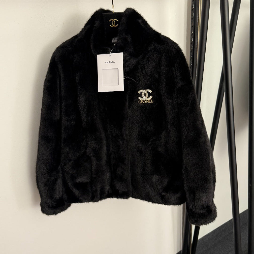 CHANEL 26S FOX FUR JACKET 766
