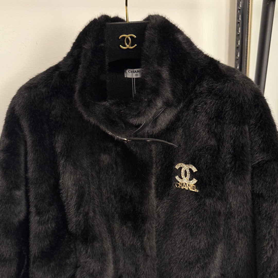 CHANEL 26S FOX FUR JACKET 766