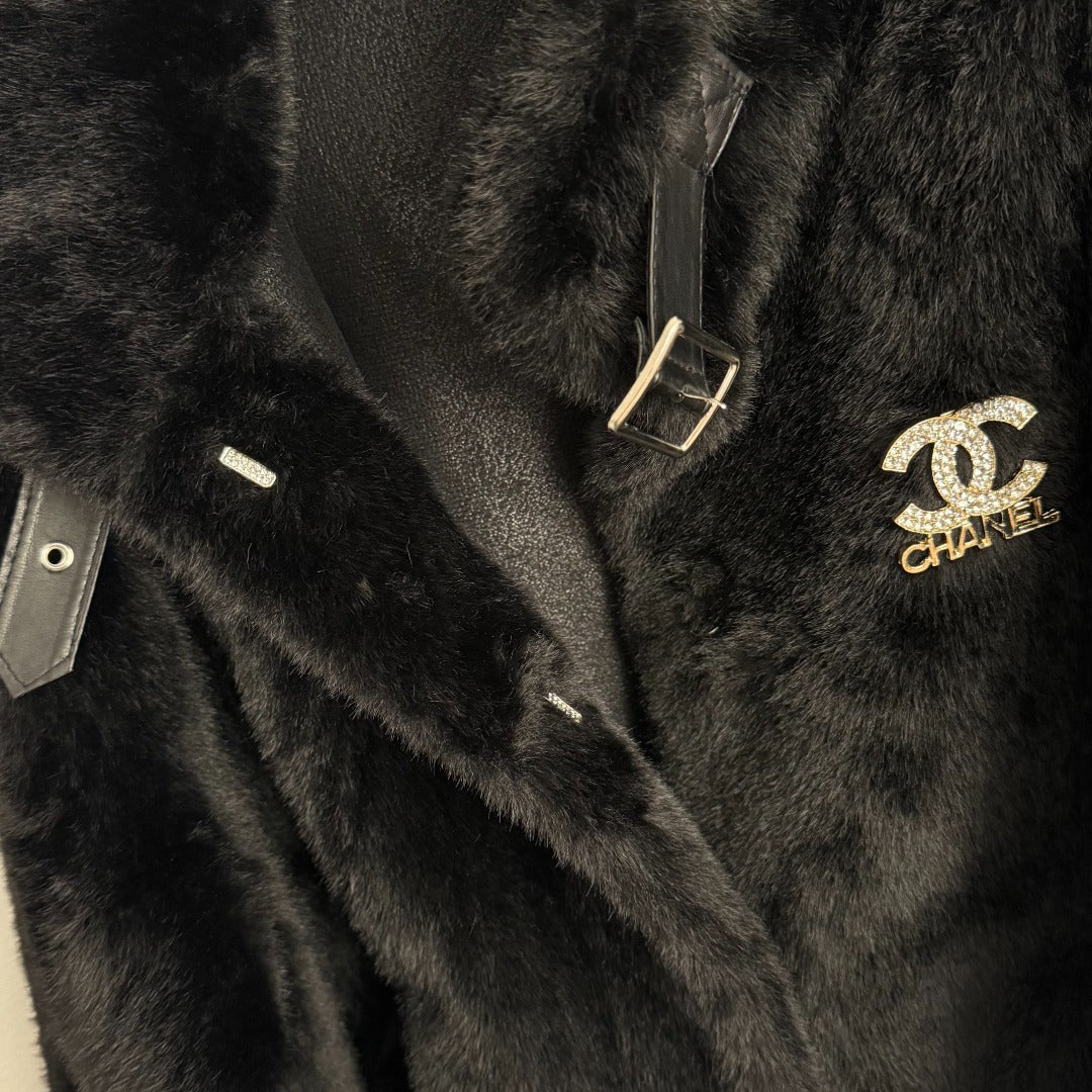 CHANEL 26S FOX FUR JACKET 766