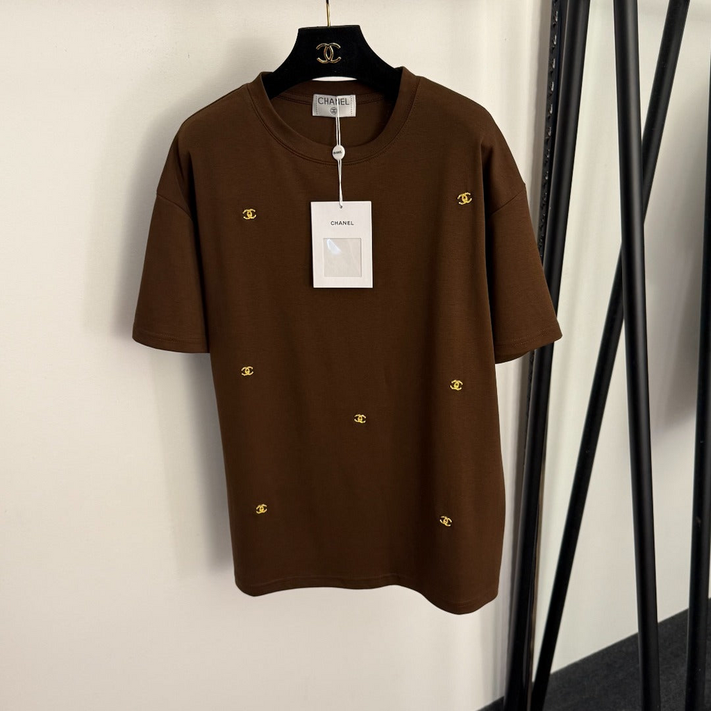 CHANEL 25S CREW-NECK T-SHIRT 574